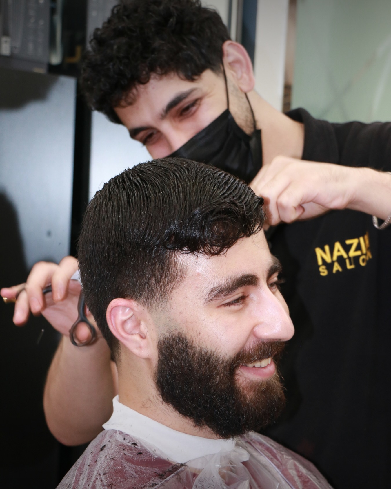 Signature grooming experience at Nazih Gents Salon